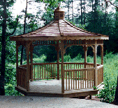 Custom designed gazebos