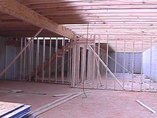 Basement walls and 20'x14" floor beam