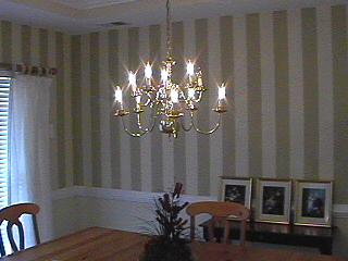 Stripes laid out and done by Donnie Keeter