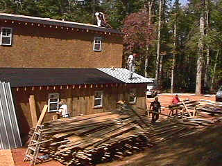 Old Fashioned Design W/Metal Roof